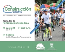 Jornada de construcción colectiva de la Política Pública de Espacio Público