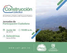 Jornada de construcción de la Política Pública de Espacio Público