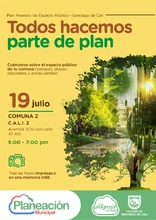 Jornada de participación Plan Maestro de Espacio Público comunas 2