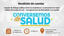 Rendición de Cuentas, Conversemos de Salud Corregimientos de Montebello y La Castilla