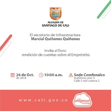 Rendición de Cuentas Obras Emprestito