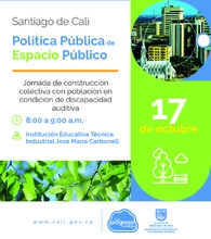 Jornada de construcción colectiva con población en condición de discapacidad auditiva - PPEP