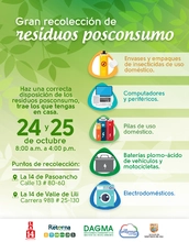 Jornada de recolección residuos posconsumo