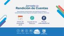 Rendición de cuentas del Departamento Administrativo de Contratación Pública y la Unidad Administrativa Especial de Gestión de Bienes y Servicios