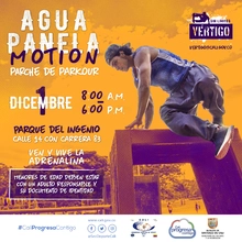 Aguapanela Motion parche de Parkourt