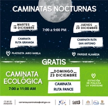 Caminata nocturna ruta San Antonio
