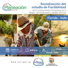 Socialización del estudio de factibilidad de encadenamientos productivos de la ciudad-región en Florida