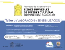Taller de valoración y sensibilización del proyecto de actualización del inventario de BIC