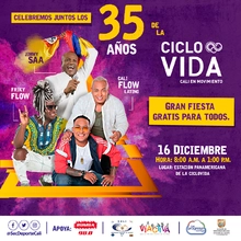 Celebración de los 35 años de la Ciclovida