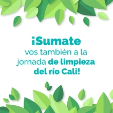 Unite por Mi Cali Bonita a limpiar el río