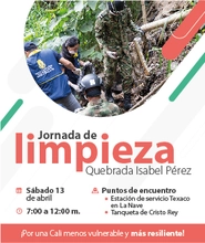 Jornada de Limpieza Quebrada Isabel Pérez