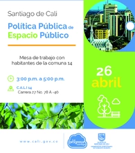 Política Pública de Espacio Público comuna 14