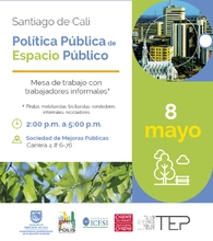 Mesa de trabajo con trabajadores informales