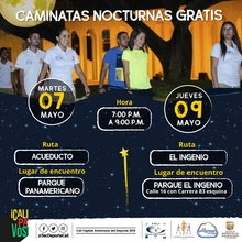 Caminata nocturna ruta Acueducto