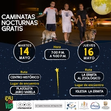 Caminata nocturna ruta Centro Histórico