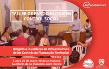 Taller de participación en control social