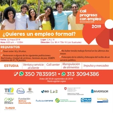 Convocatoria programa de empleo inclusivo
