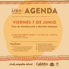 Foro de etnoeducación y derechos humanos