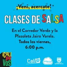 Cali pa vos: ¡clases de salsa gratis!