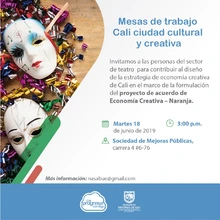 Mesas de trabajo para el sector de teatro