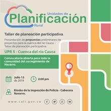 Presentación de propuestas de proyectos - Navarro (UPR 5)