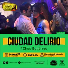 Cumpleaños de Cali Retrospectiva del productor caleño Diego Rámirez CIUDAD DELIRIO - Cine Foro - Plazoleta Jairo Varela