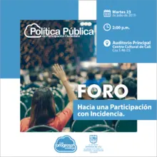 Foro, hacia una Participación Incidente