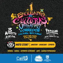 Encuentro de Culturas Urbanas 2019 y Cali24 horas