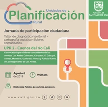 Taller de diagnóstico territorial - Los Andes (UPR 2)