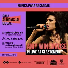 Música para recargar Amy Winehouse  - Centro Cultural de Cali, Carrera 5 No. 6-05 - Salón 218