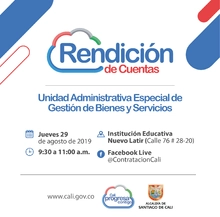 Rendición de Cuentas UAEGBS