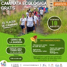 Caminata ecológica ruta La Bandera