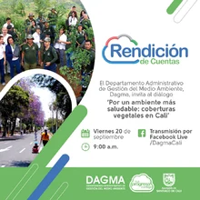 Rendición de cuentas - Por un ambiente más saludable: coberturas vegetales en Cali