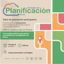 Presentación de propuestas de proyectos - Pance (UPR 4) 