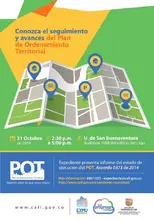 Conozca el seguimiento y avances del POT