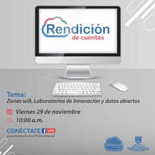 Tercera rendición de cuentas Datic