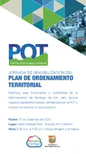Jornada de sensibilización del POT
