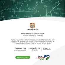 Primera Rendición de Cuentas de la Secretaría de Educación Municipal