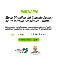 Tercera Convocatoria Mesa CADEC