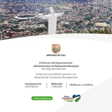 Primera jornada de Rendición de Cuentas del Departamento Administrativo de Planeación Municipal