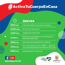 Activa tu cuerpo en casa