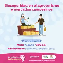 Bioseguridad en el agroturismo y mercados campesinos
