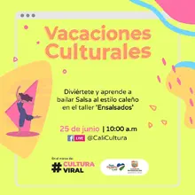 Alístate para pasar las mañanas de jueves y viernes a puro arte y diversión. Ya llegan las Vacaciones culturales