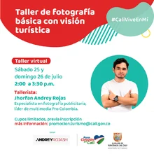 Taller de fotografía básica con visión turística