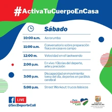 Activa tu cuerpo en casa