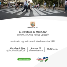 Segunda Rendición de Cuentas de la Secretaría de Movilidad