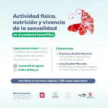 Actividad física, nutrición y vivencia de la sexualidad en el paciente hemofílico