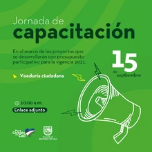 CAPACITACIÓN EN VEEDURÍA CIUDADANA