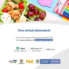 FORO VIRTUAL ALIMENTARIO