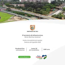 Segunda Rendición de Cuentas Secretaría de Infraestructura 2020